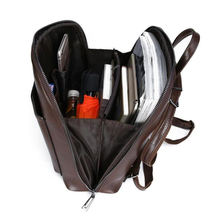 Classic | Leather Backpack with Sleek Design