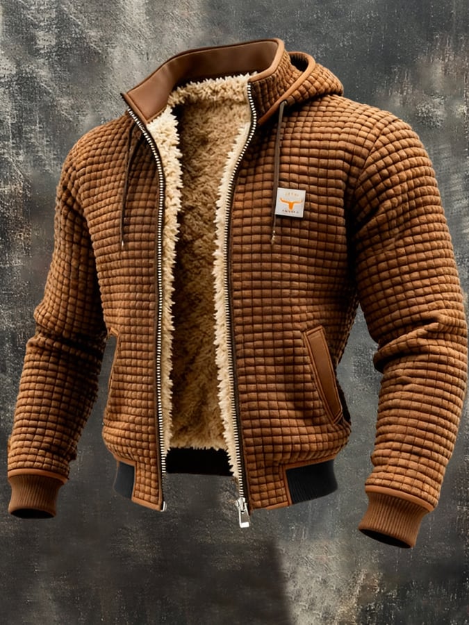 Men’s Borg-Lined Winter Jacket