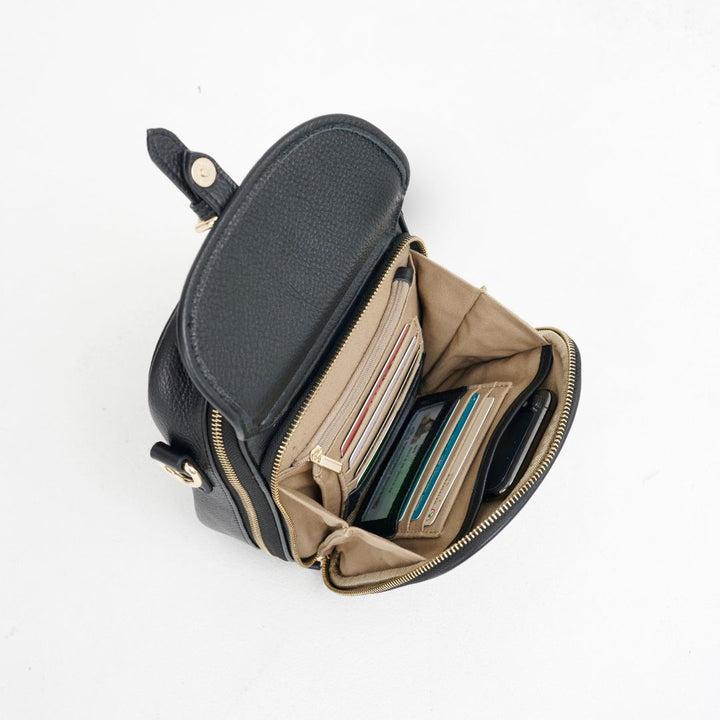 Raven Mini-Messenger - Cognac