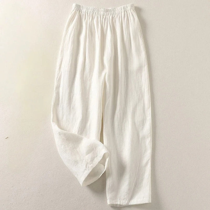 Amalia - Flowing Trousers made from Cotton and Linen