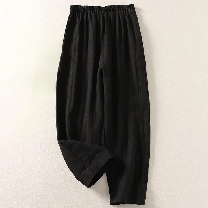 Amalia - Flowing Trousers made from Cotton and Linen