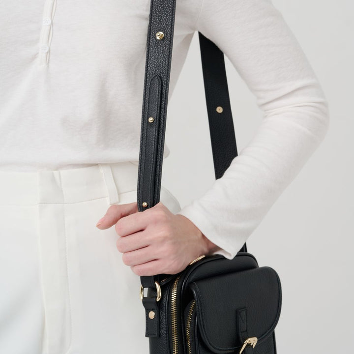 Raven Mini-Messenger - Cognac
