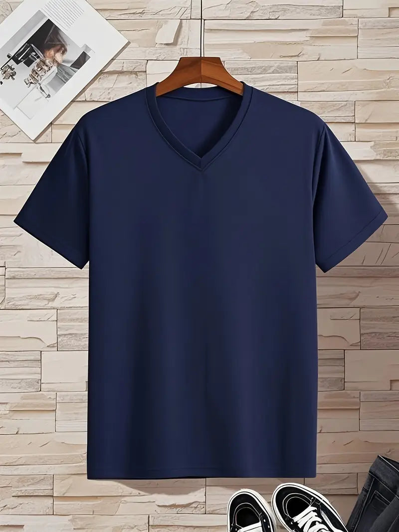 Men’s Slim-Fit V-Neck T-Shirt