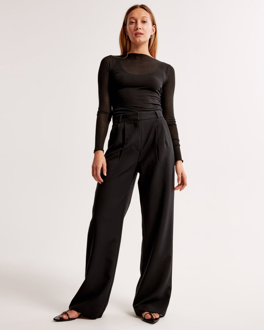 Women’s High-Waisted Wide-Leg Trousers