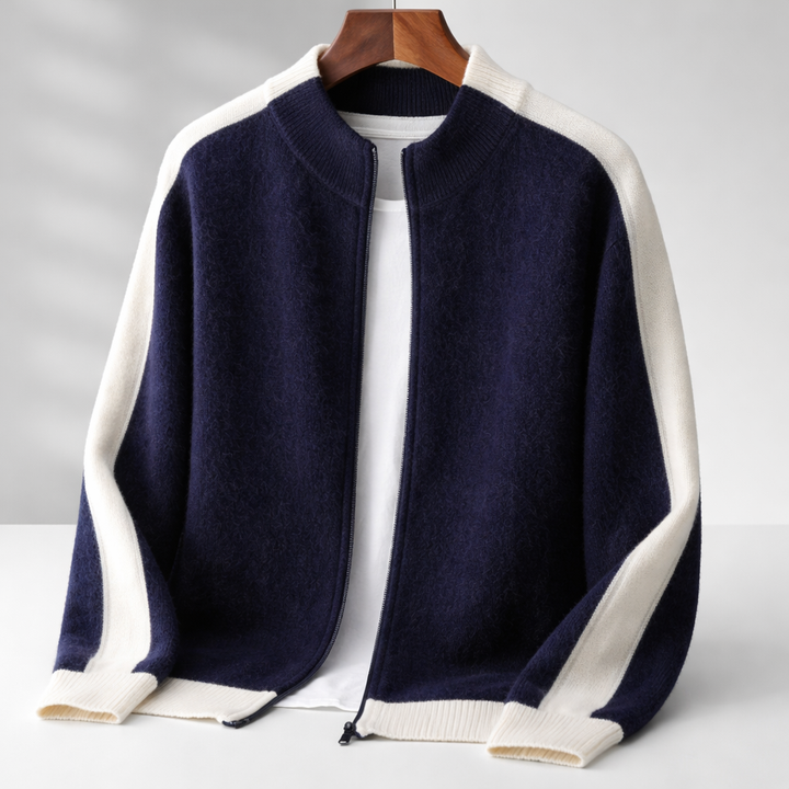 Men’s Wool Quarter-Zip Jumper