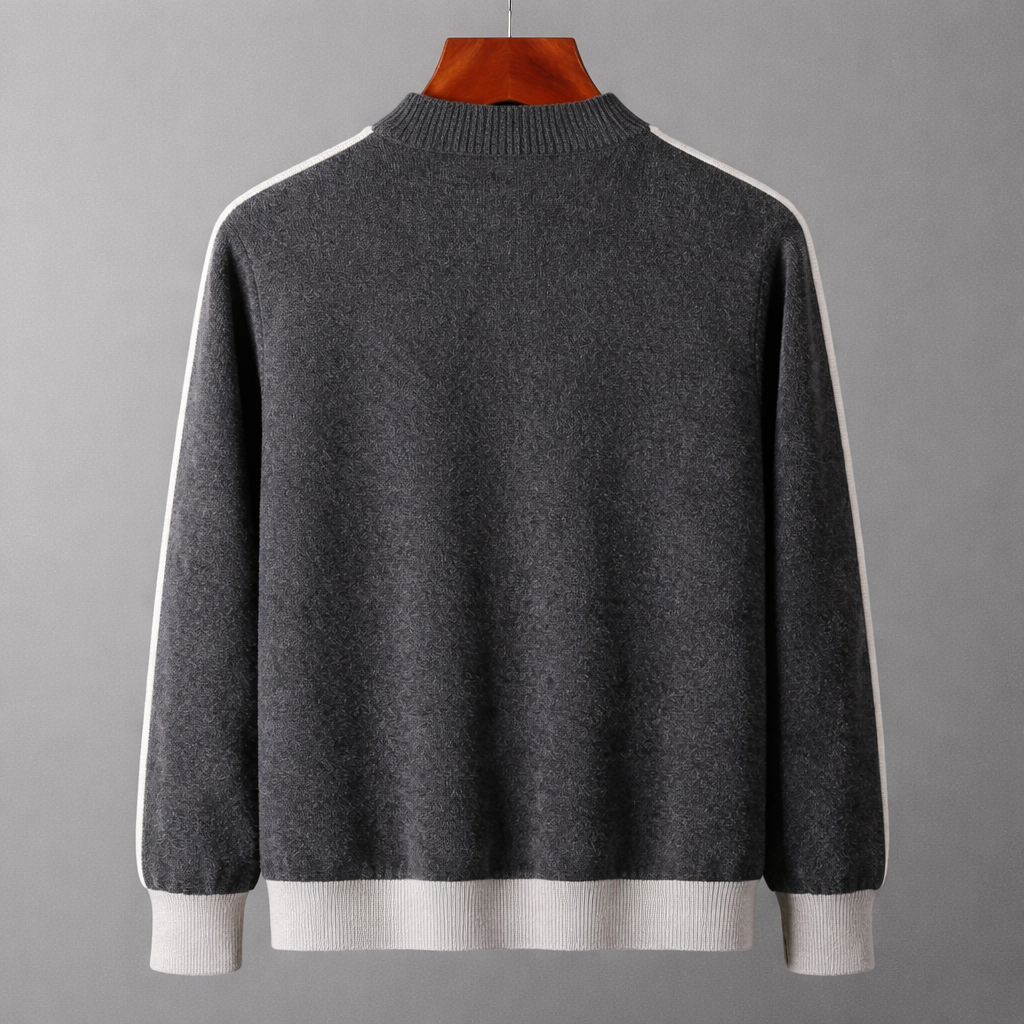 Men’s Wool Quarter-Zip Jumper