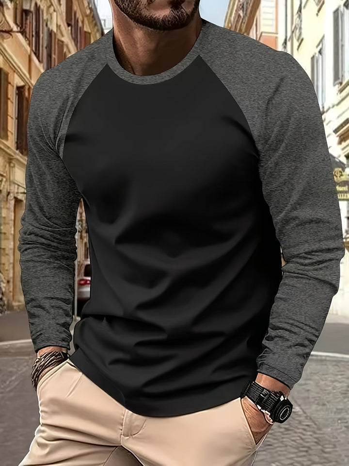 Men’s Raglan Long-Sleeve Top