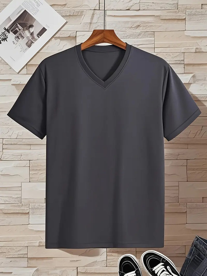 Men’s Slim-Fit V-Neck T-Shirt