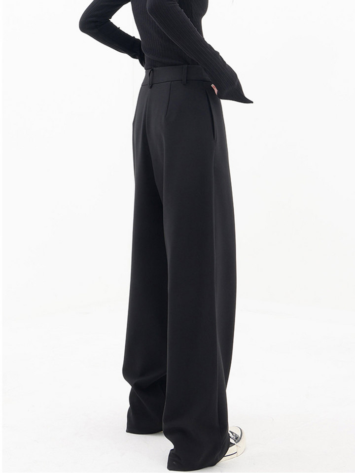 Women’s Asymmetric Wide-Leg Trousers
