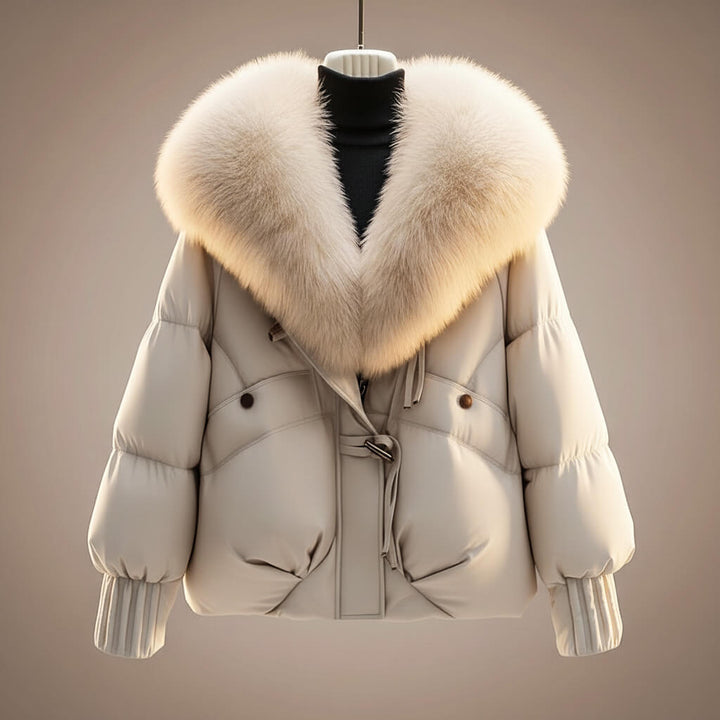 Women’s Faux-Fur Collar Puffer Jacket