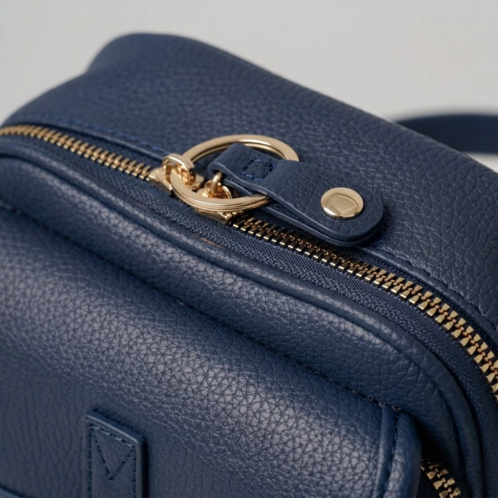 Sienna Mini-Messenger - Gray