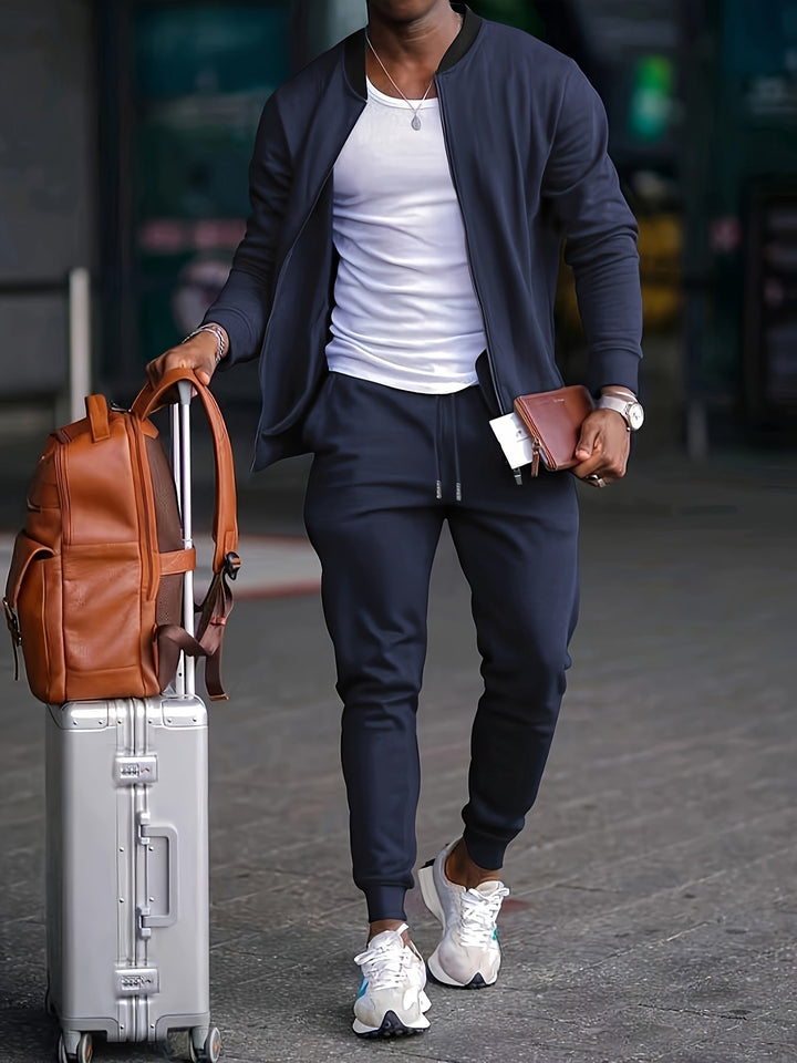 Men’s Relaxed Zip Jacket & Jogger Set