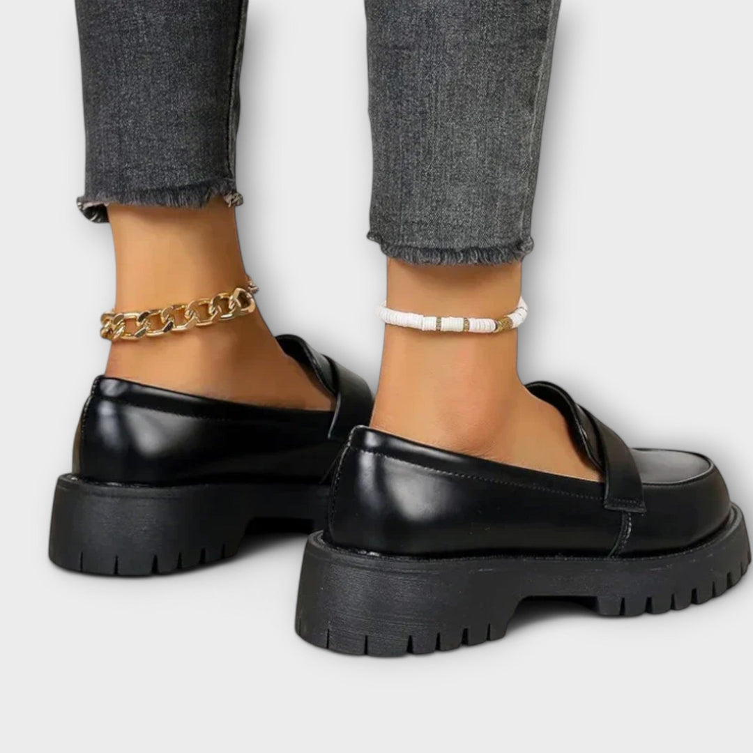Women’s Chunky-Sole Penny Loafers