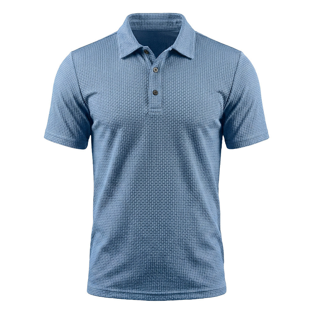 Men’s Silk Short-Sleeve Polo Shirt