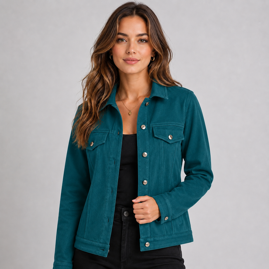 Women’s Faux-Suede Casual Jacket