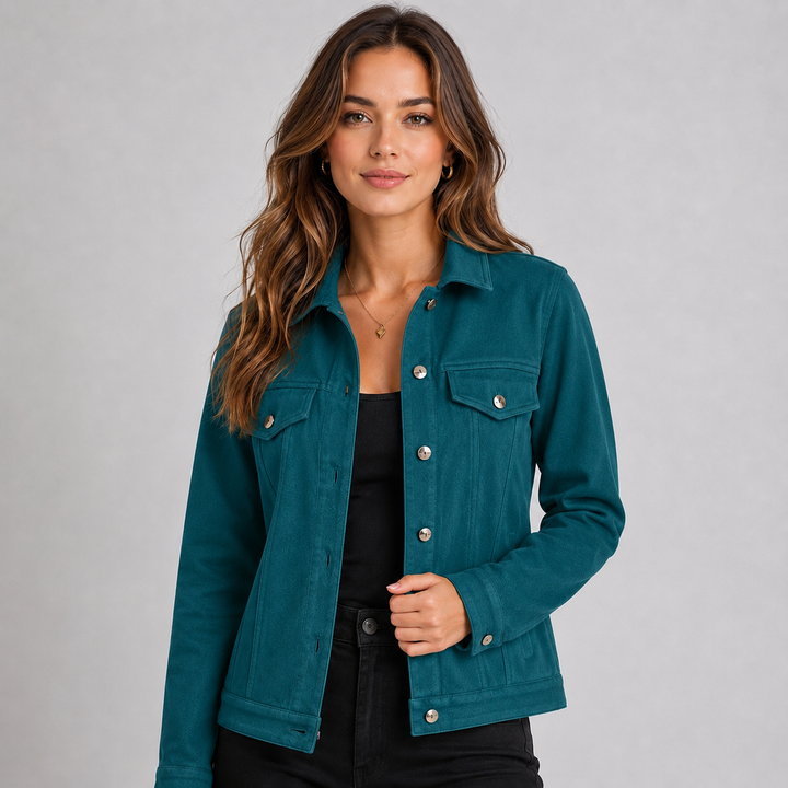 Women’s Faux-Suede Casual Jacket
