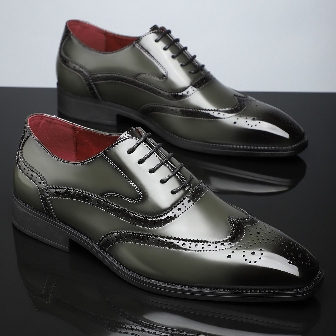 Men’s Leather Brogue Oxford Shoes