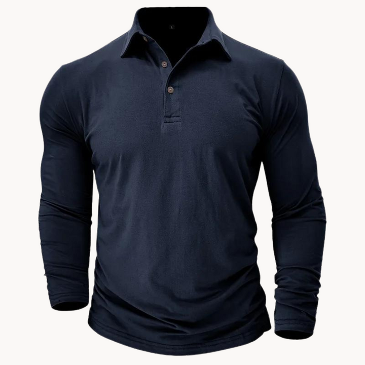Men’s Long-Sleeve Polo Shirt