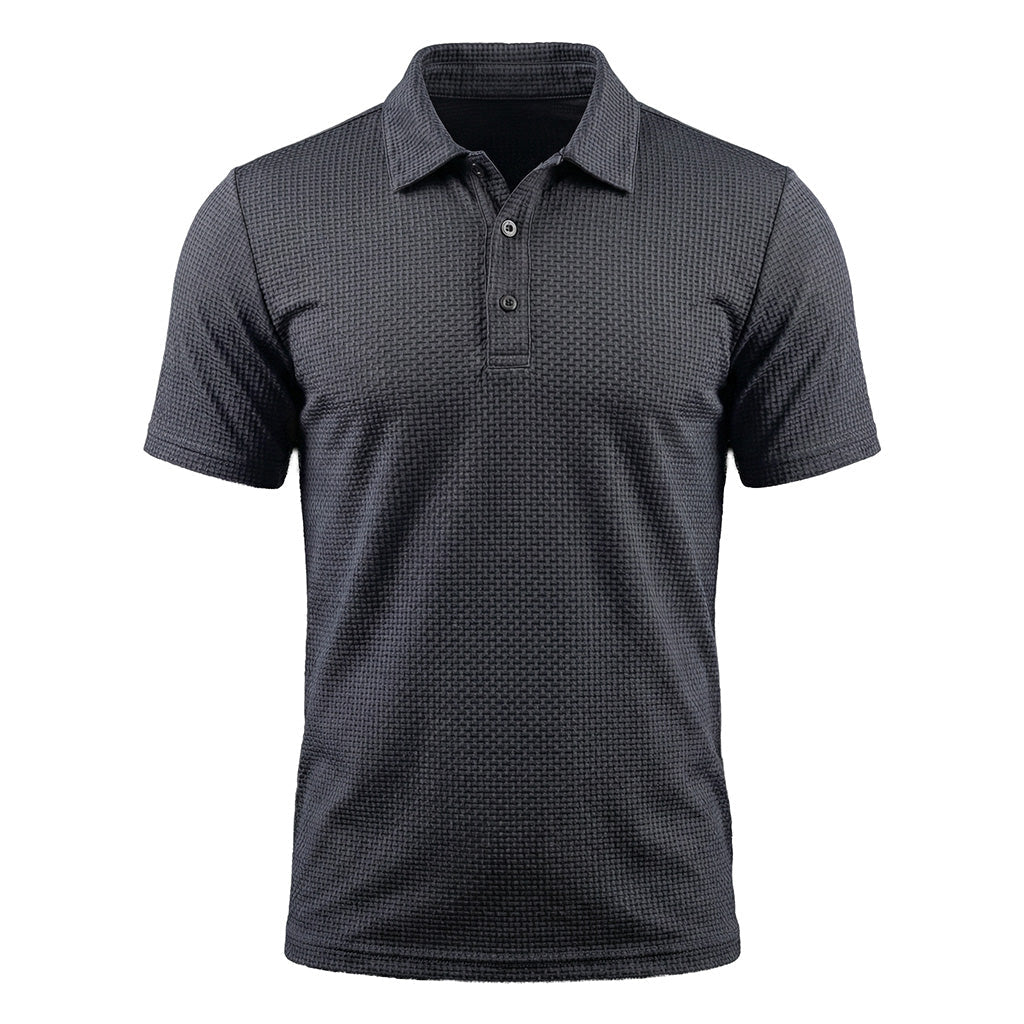 Men’s Silk Short-Sleeve Polo Shirt
