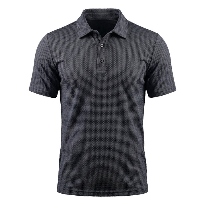 Men’s Silk Short-Sleeve Polo Shirt