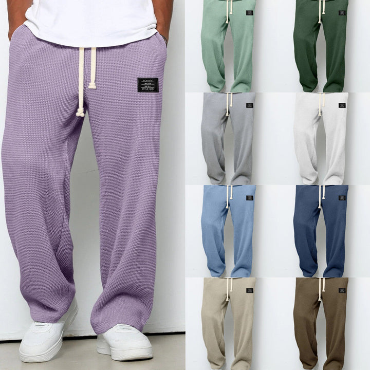 Men’s Relaxed-Fit Textured Joggers