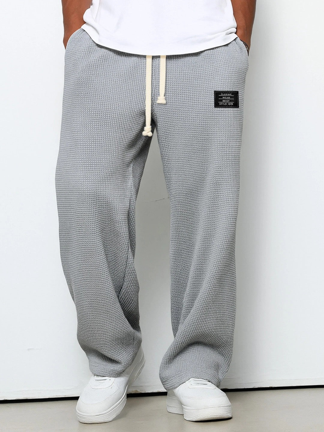 Men’s Relaxed-Fit Textured Joggers