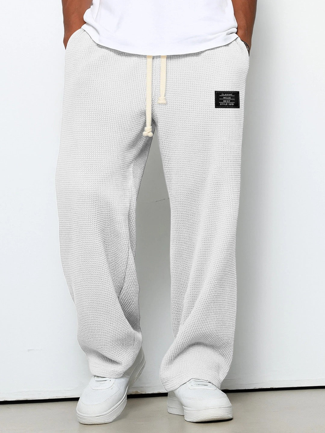 Men’s Relaxed-Fit Textured Joggers