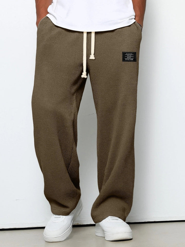 Men’s Relaxed-Fit Textured Joggers