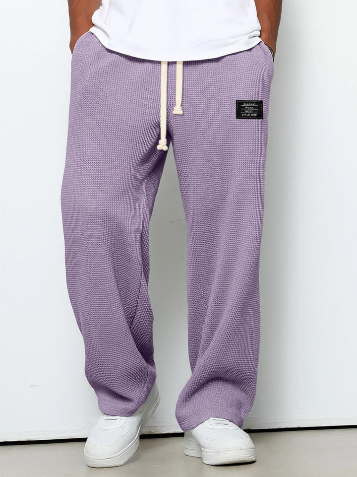 Men’s Relaxed-Fit Textured Joggers