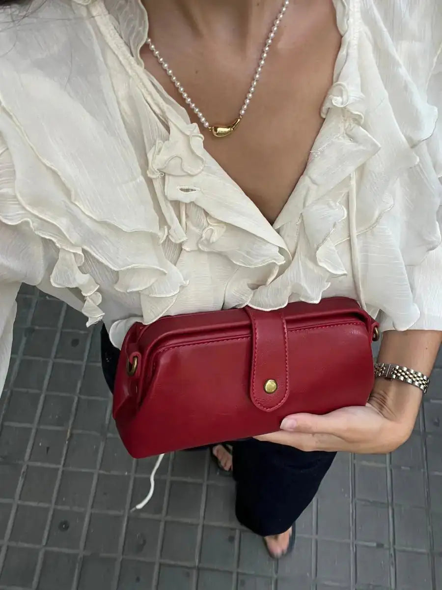 Arion Vintage Bag - Red