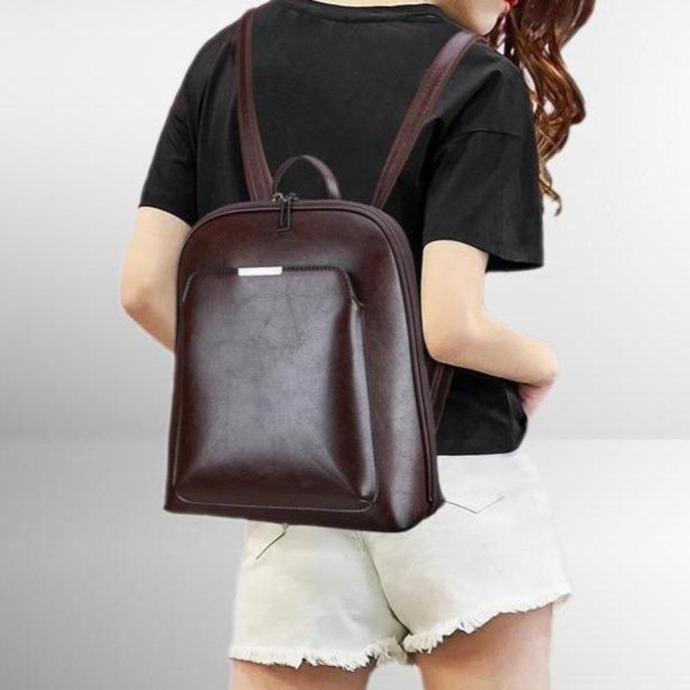 Classic | Leather Backpack with Sleek Design