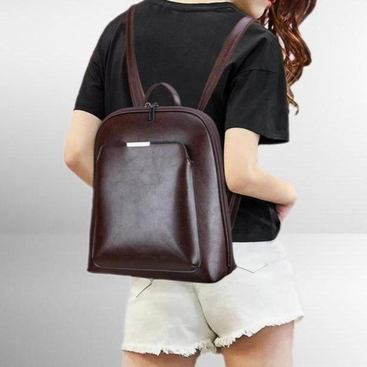 Classic | Leather Backpack with Sleek Design