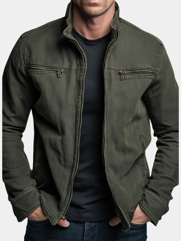 Men’s Cotton Zip Jacket