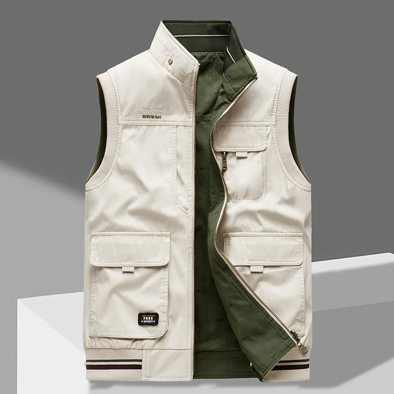 Men’s Multi-Pocket Utility Gilet