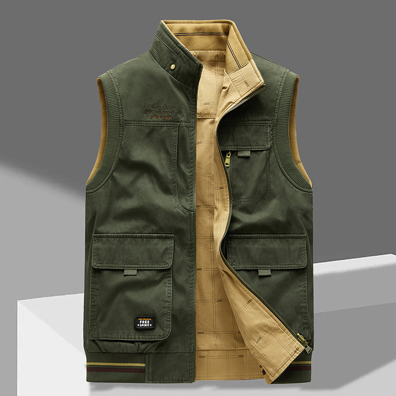 Men’s Multi-Pocket Utility Gilet
