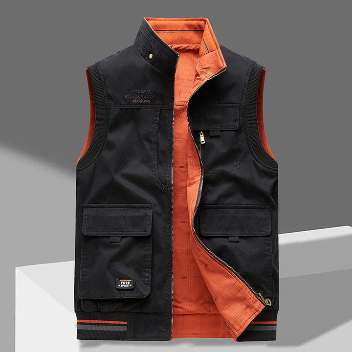 Men’s Multi-Pocket Utility Gilet