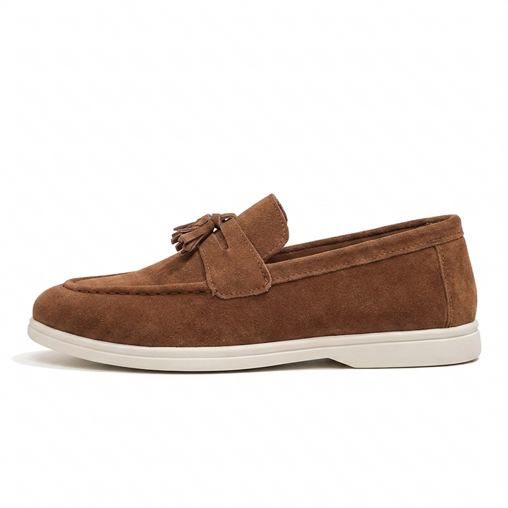 Men’s Brown Suede Loafers - Emiliano