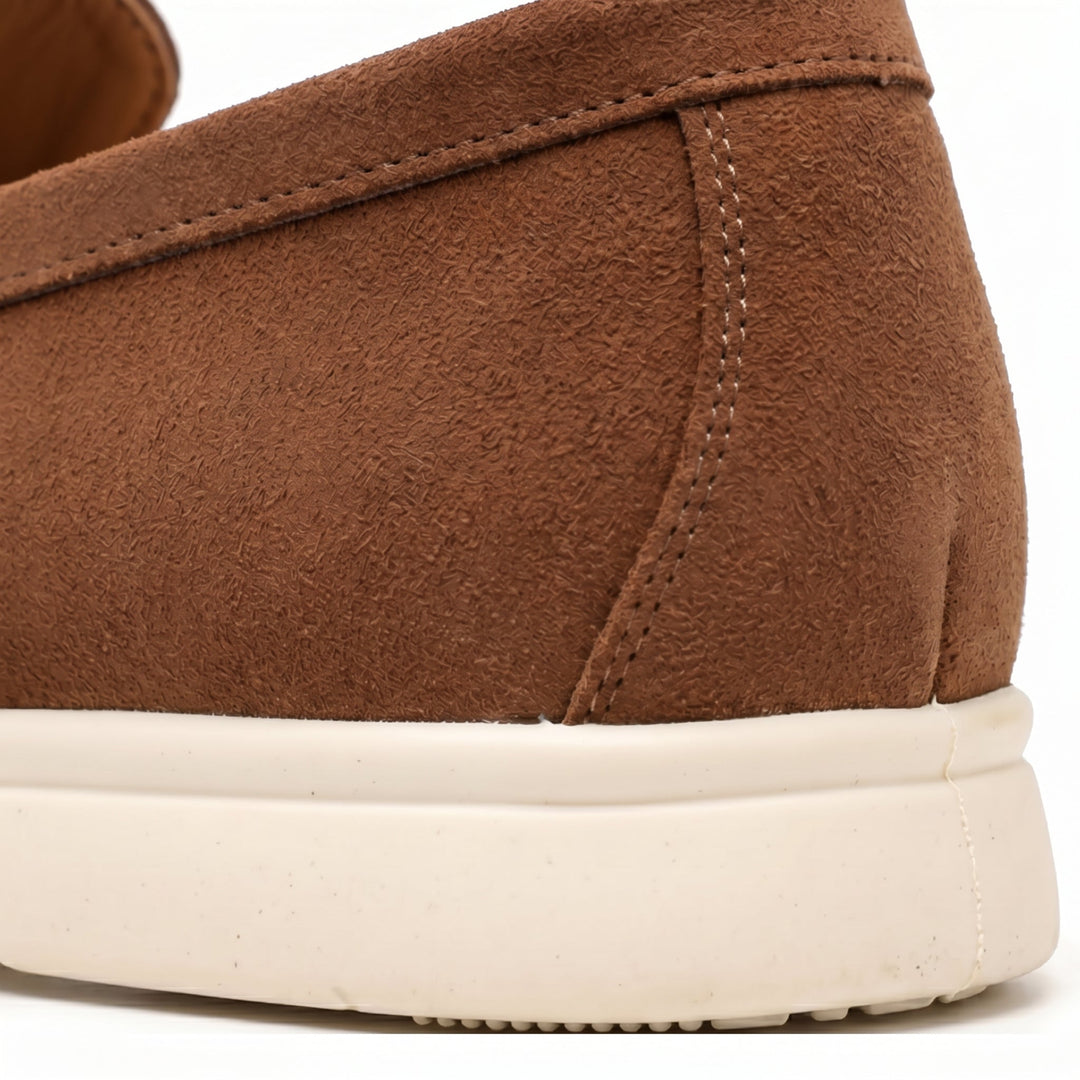 Men’s Brown Suede Loafers - Emiliano