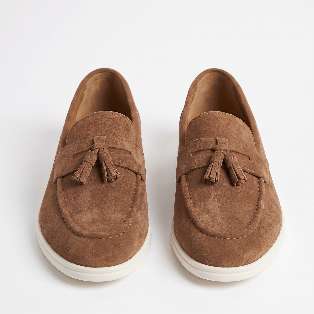 Men’s Brown Suede Loafers - Emiliano