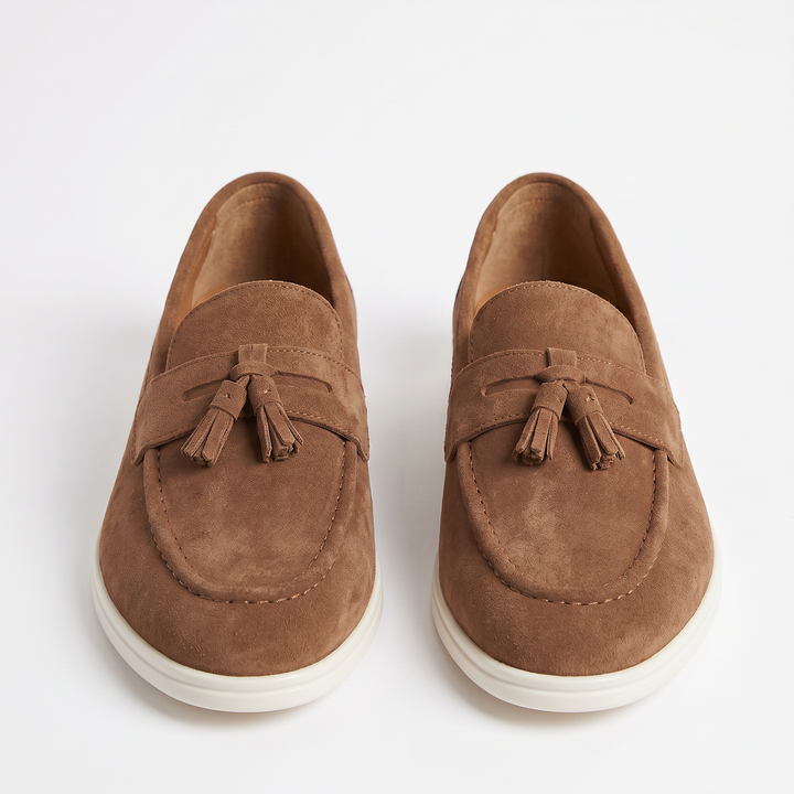 Men’s Brown Suede Loafers - Emiliano