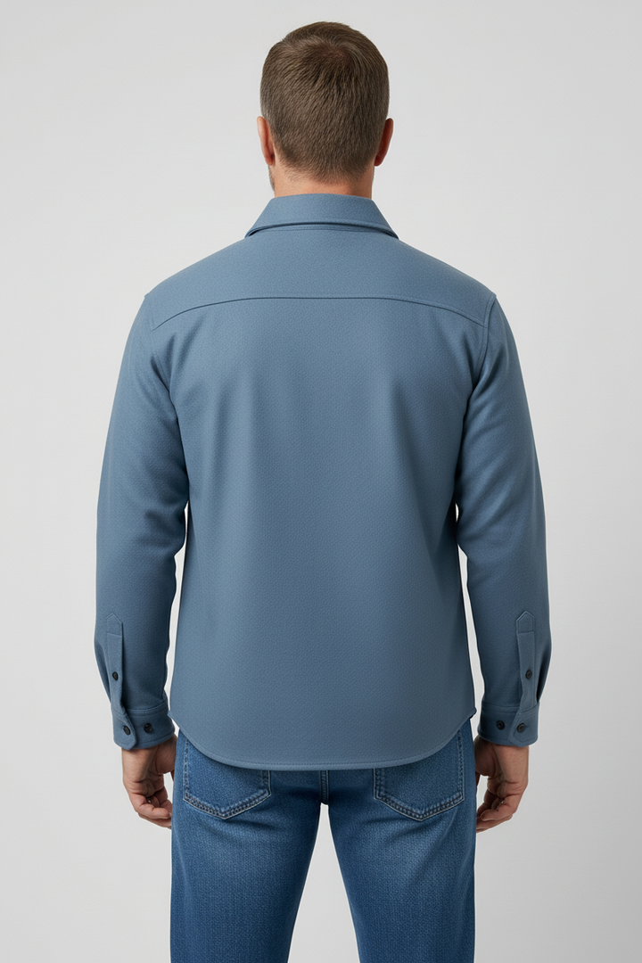Men’s Button-Up Utility Overshirt