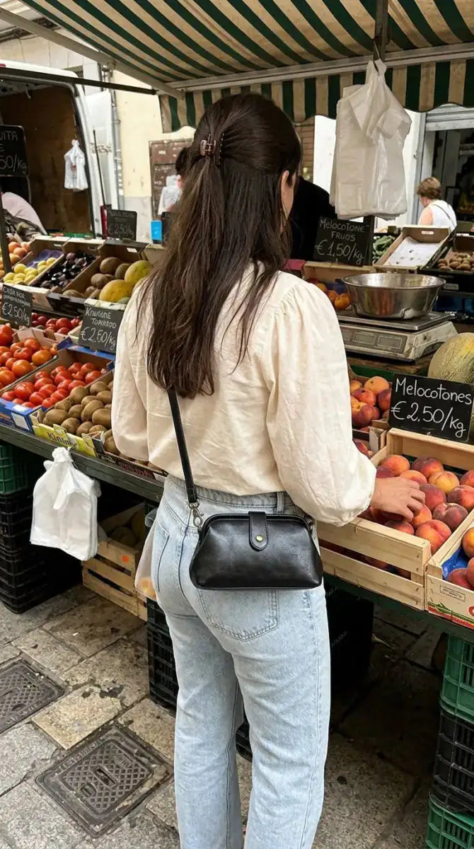 Arion Vintage Bag - Black