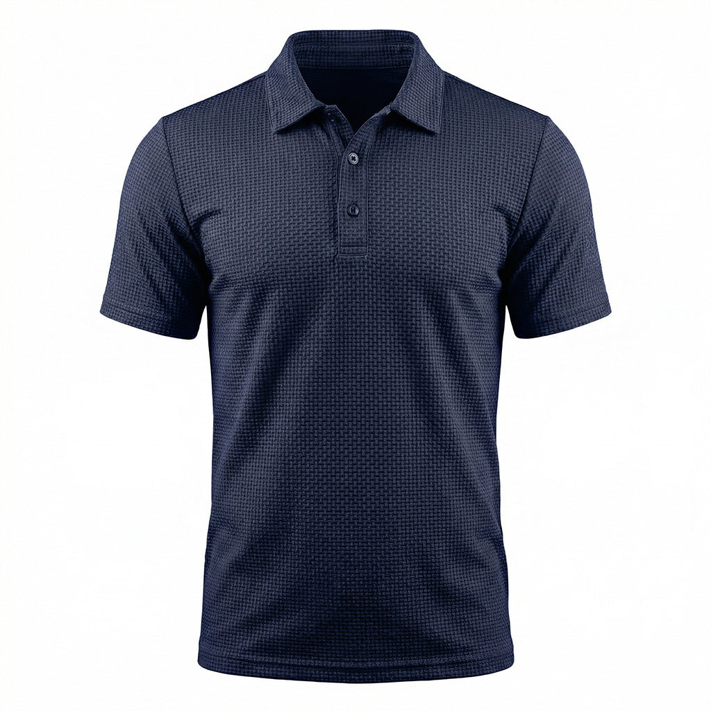 Men’s Silk Short-Sleeve Polo Shirt