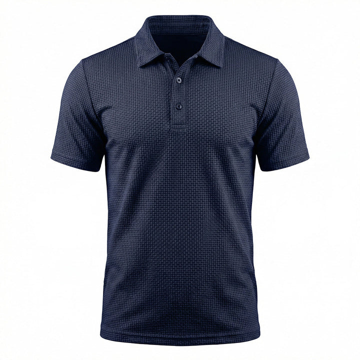 Men’s Silk Short-Sleeve Polo Shirt