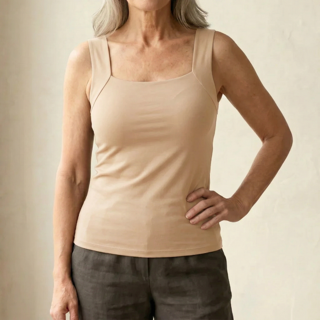 Women’s Built-In Bra Vest Top