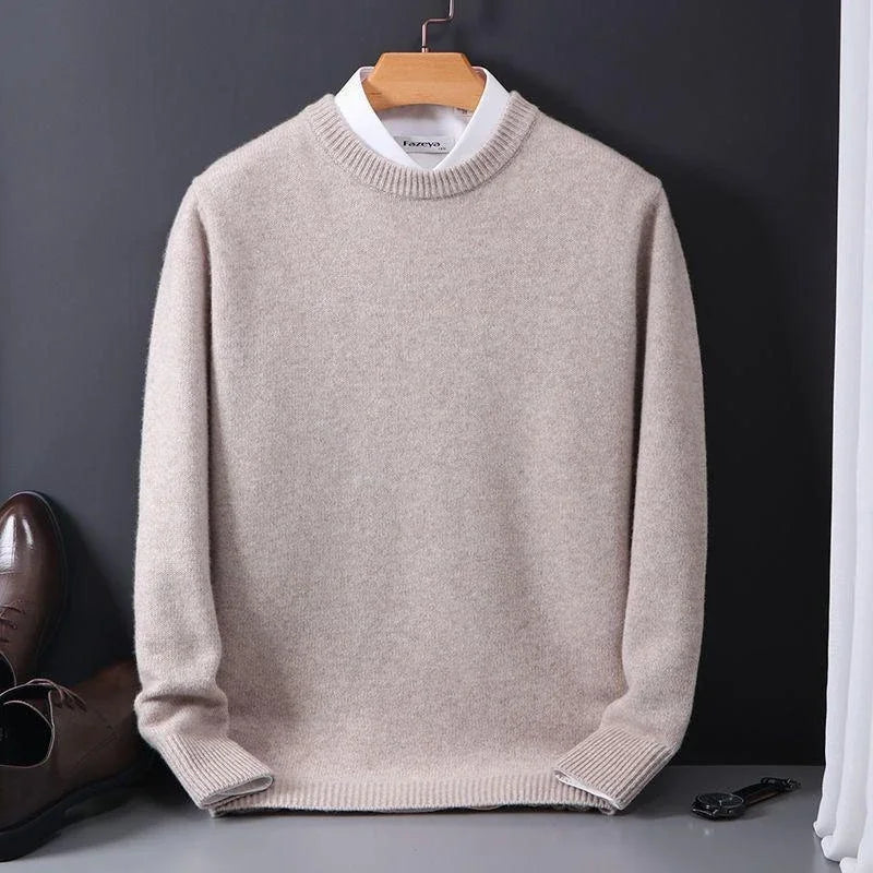 Men’s Soft-Knit Crew-Neck Jumper