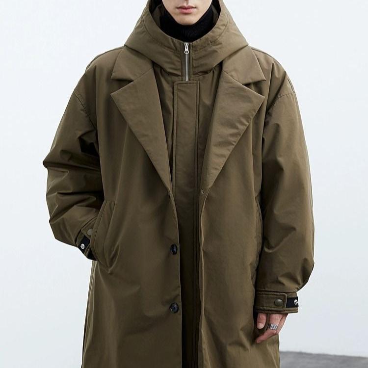 Men’s Hooded Longline Parka