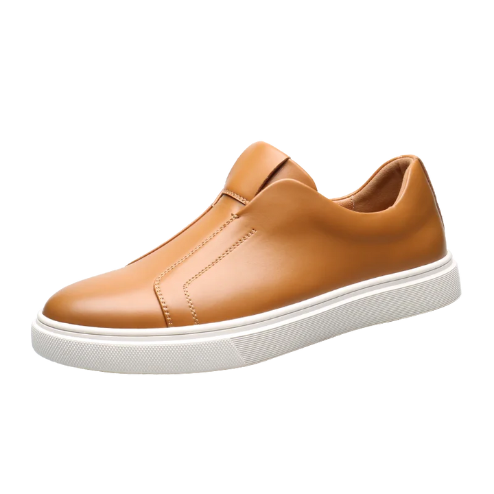 Casual Leather Slip-On Shoes