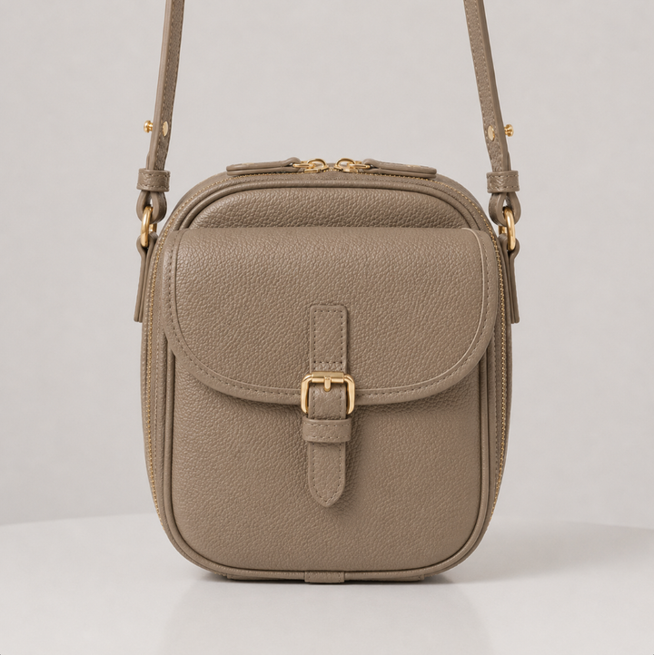 Raven Mini-Messenger - Cognac