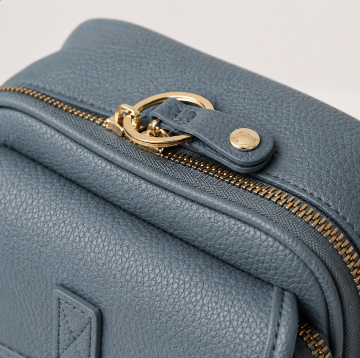 Sienna Mini-Messenger - Gray